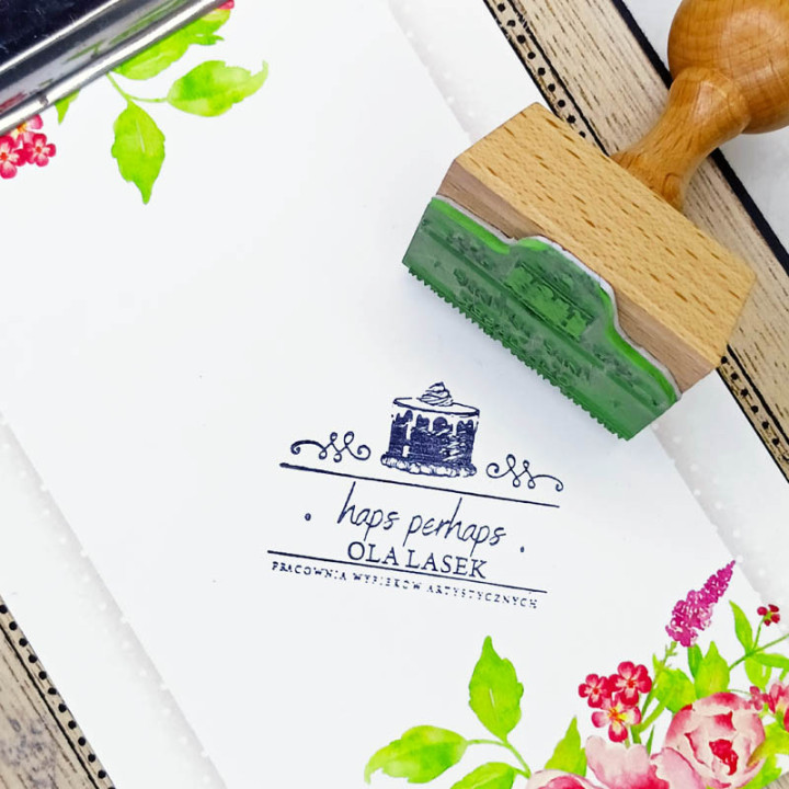 Stempel z motywem tortu dla cukiernika